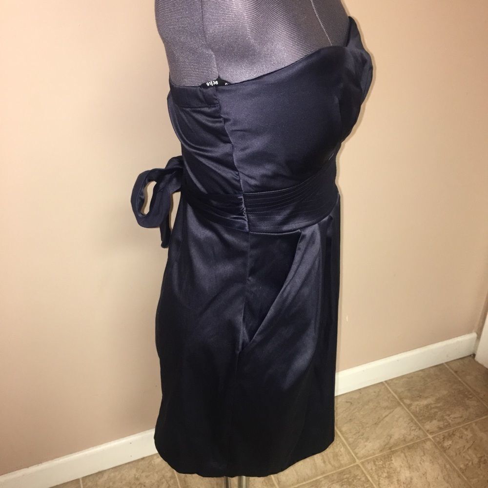 Three Pink Hearts strapless cocktail dress size 7 - Picture 3 of 5